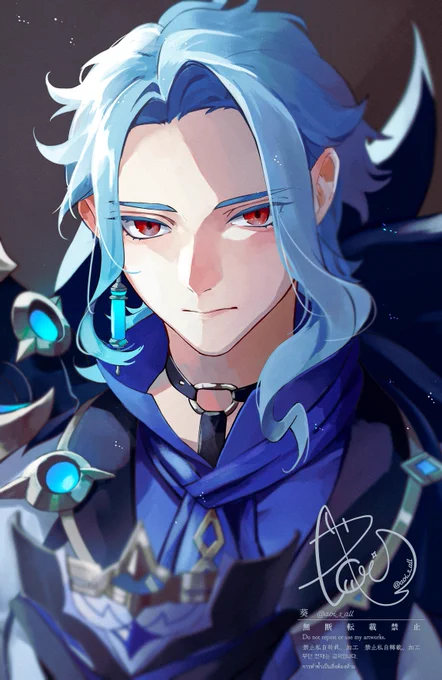 博士の仮面の下。#GenshinImpact  #dottore 