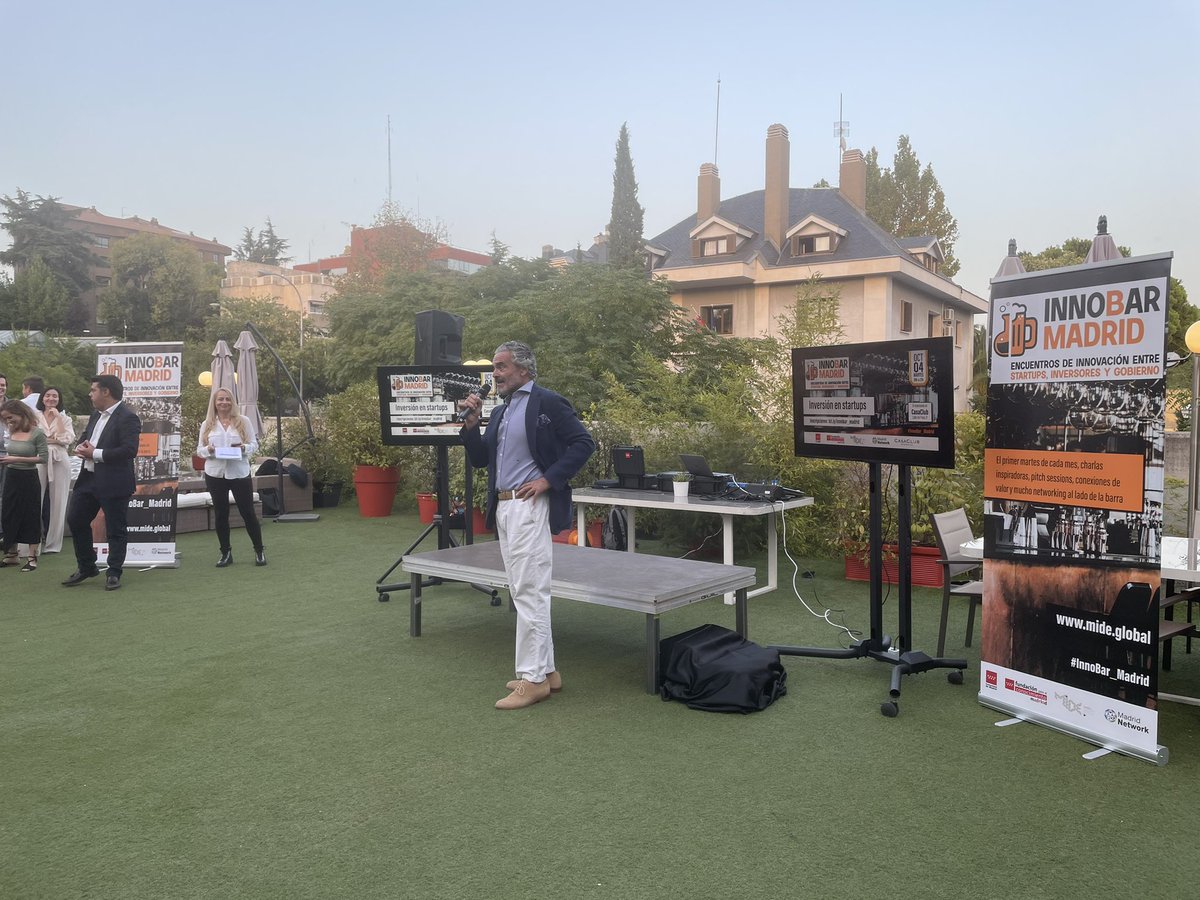 #InnoBar_Madrid de la mano de <a href="/mide_global/">MIDE_Global</a> <a href="/madrimasd/">Madri+d</a> . Conectando #startups #inversores de #Madrid 
Hoy comparten su know how <a href="/PlugandPlayES/">Plug and Play Spain</a> <a href="/Swanlaab/">Swanlaab Venture Factory</a> <a href="/mekavelaars/">Mark Erik Kavelaars</a>