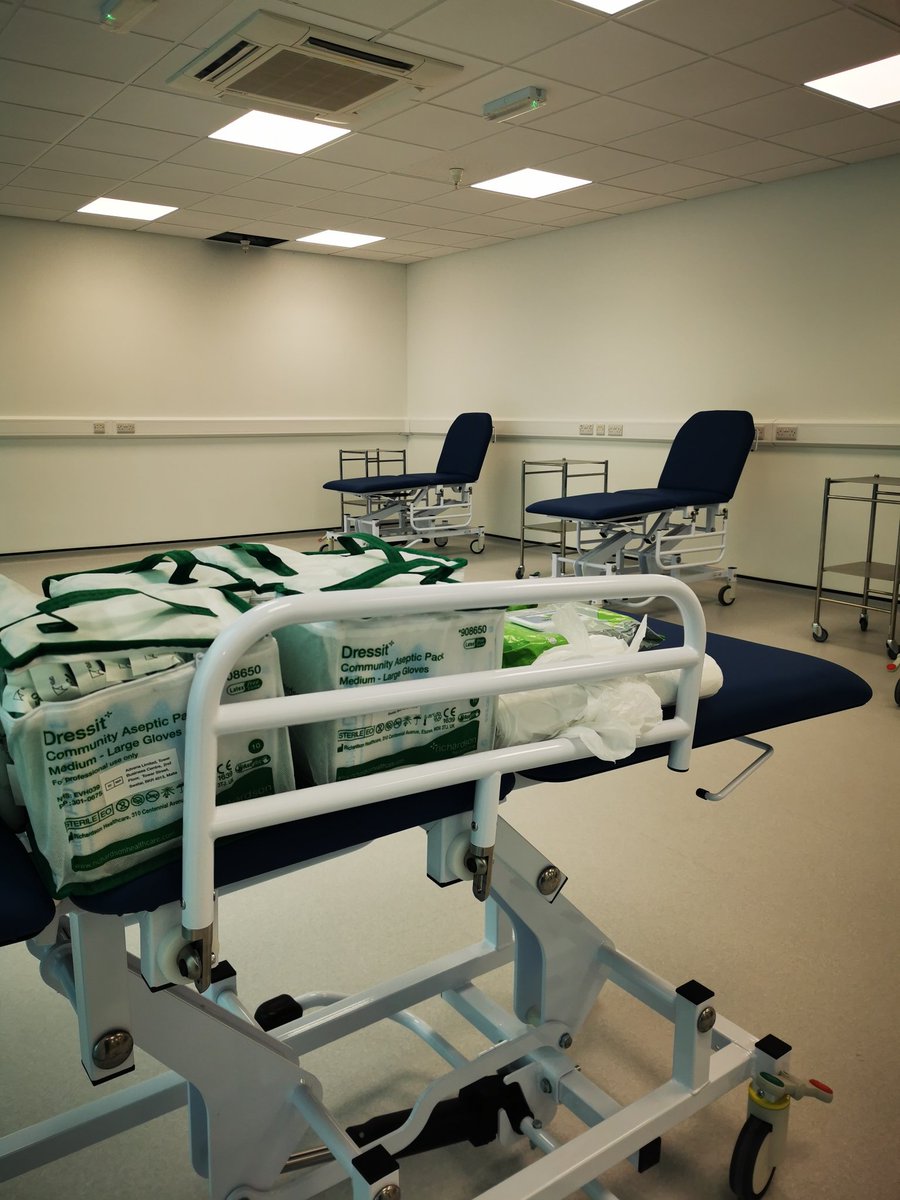 WUNursing's tweet photo. We are all set up and ready for our #ClincalSkills day tomorrow @theopticcentre #bepartofit #Nursing #Degree @GlyndwrUni #MHField #StAsaph #ChildField #AdultField our new learning spaces are amazing 🤩 https://t.co/0XhXyTUH4K