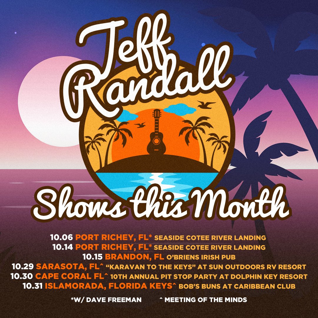 JeffRandall_'s tweet photo. Florida.. we have some shows coming up this month that I’m proud to say we’re still able to put on. After the last week of devastation and loss in our state I am looking forward to gathering around music and being together again. https://t.co/Zz22UyWLUe
