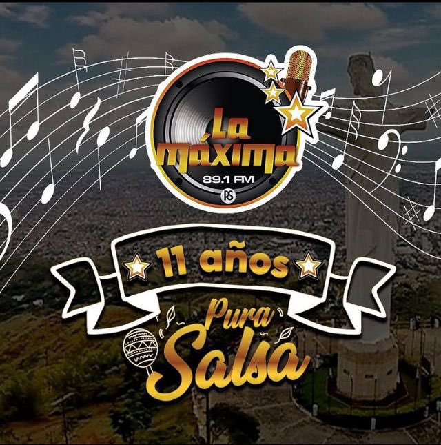LaMaxima891's tweet photo. Arrancamos esta semana contándoles que nos acercamos a nuestro Aniversario número 11 y vamos a celebrar con todaaaa 😎🥳🎉💃🎶

Por qué Cali es LA MÁXIMA Puraaaa Salsaaaa🎶🎶🎶

#lamaxima #lamaximapurasalsa #salsamundial #salsaromantica #salserosdecorazon #salsaparaelmundo #cali https://t.co/RfwO3novCe