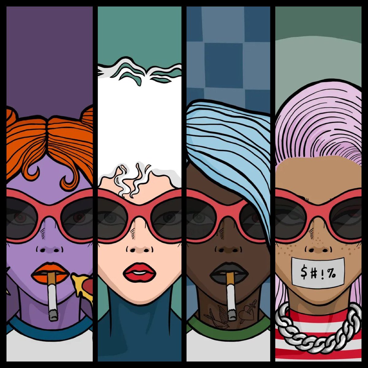 🌟Rebel Traits🌟

One of the Rebel traits are Red sunglasses 😎🔥

We want to see your rebels with RED sunglasses in the comments below👇🏼

#rebelsociety #rebeltraits #nftart