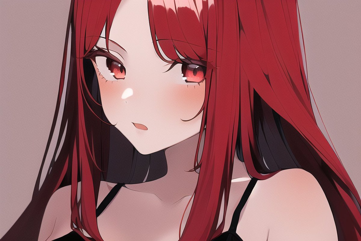 rian_eroge_'s tweet photo. 「赤髪ロングツリ目美少女沼」から抜け出せそうにない
#NovelAI #NovelAIDiffusion https://t.co/qBQNgQ4aR2