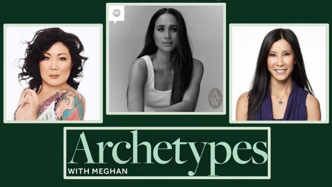 AllportDebbie's tweet image. #MeghanMarkleIsAGrifter Have you noticed there are no ''White'' Women of Meghan's podcast White Women need not apply it seems but she had no problem marrying a White Man for fame and money right Megs !