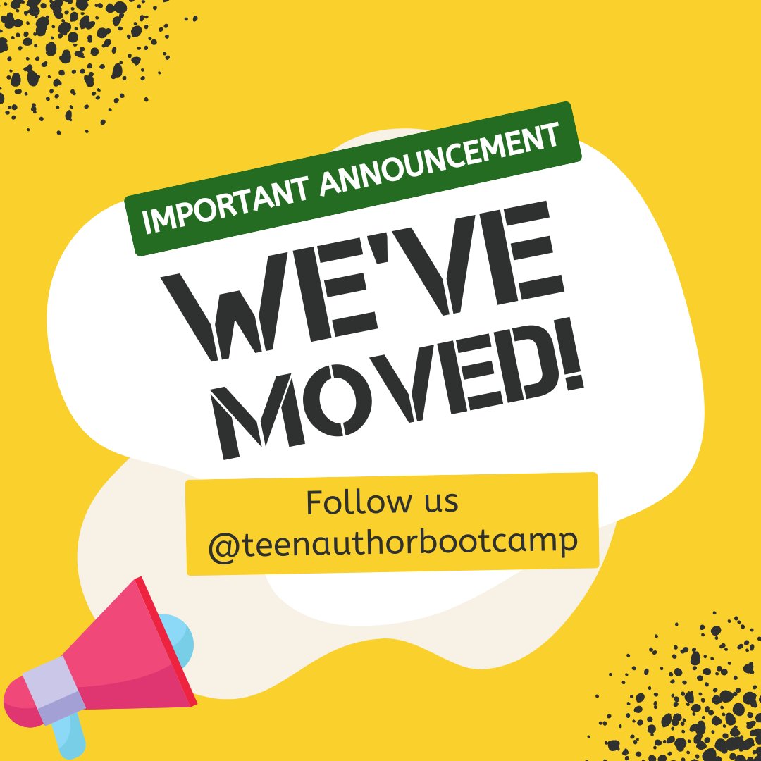 Tween Author Boot Camp tweet media