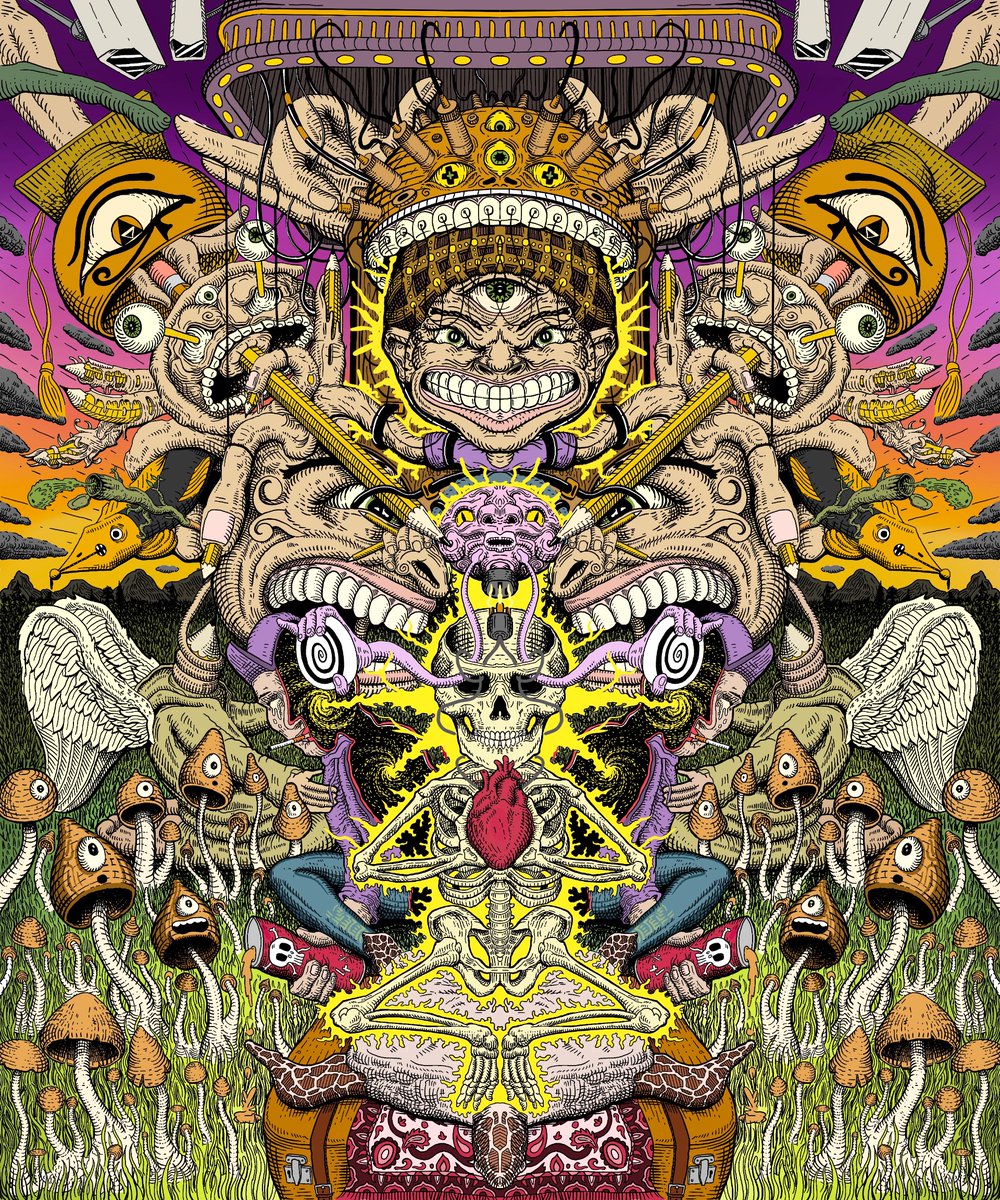 inklings_nft's tweet photo. Picked Someeee colours… excited to bring this to life with some shade and light :D 
#nft #nftcollector #nftdrop #nfts #OpenSea #openseanfts #nftcollection #NFTartist #psychedelicart #psychedelic https://t.co/I3q9o4OFgQ