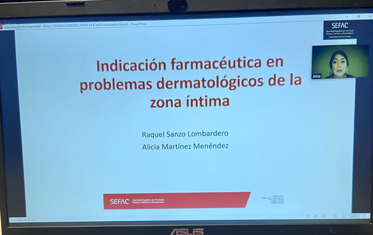 irene_maga's tweet photo. Primera sesión de las ocho que habrá por todas las areas sanitarias asturianas, aprendiendo y refrescando conceptos sobre una consulta muy frecuente en farmacia comunitaria
@SEFAC_aldia 

#asturias #farmaciacomunitaria #formacioncontinua #piel #sesionclinca #zonaintima https://t.co/qnpEbuau39