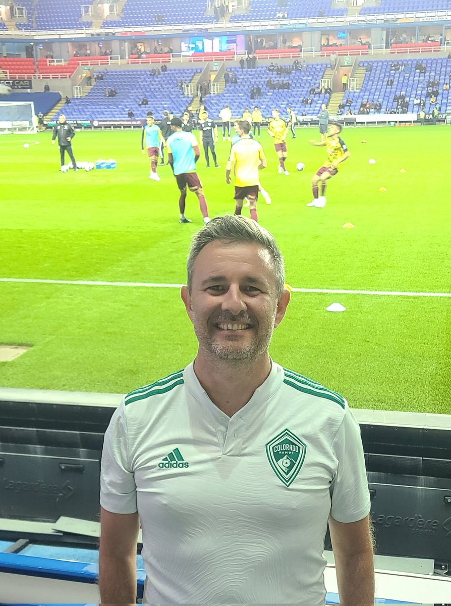 Representing <a href="/ColoradoRapids/">Colorado Rapids</a> at Reading v Norwich. Former home of #kevindoyle. Added bonus seeing USMNT player Josh Sargent.