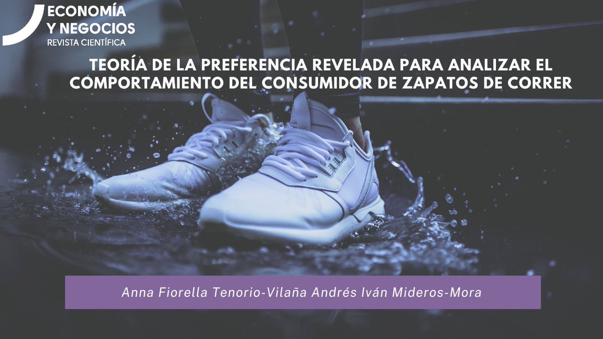 Este estudio presenta un análisis descriptivo de las preferencias por zapatos de correr desde la óptica del consumidor   identificando los factores que determinan  dichas preferencias          DOI: doi.org/10.29019/eyn.v…