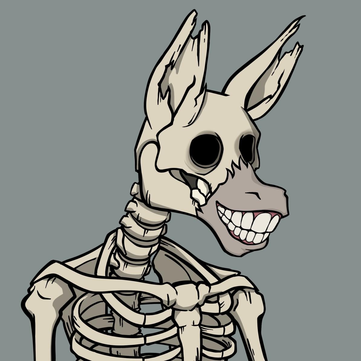 🔥Skeleton Donkey 🔥

1⃣ We will be choosing 2 winners who write a brief description of this skeleton donkey in the comments and gift them an OG spot! 👈

2⃣ Winners will be chosen in 48 hours! 

#NFTCommunity #cryptopoker #poker #onlinepoker #pokertournament