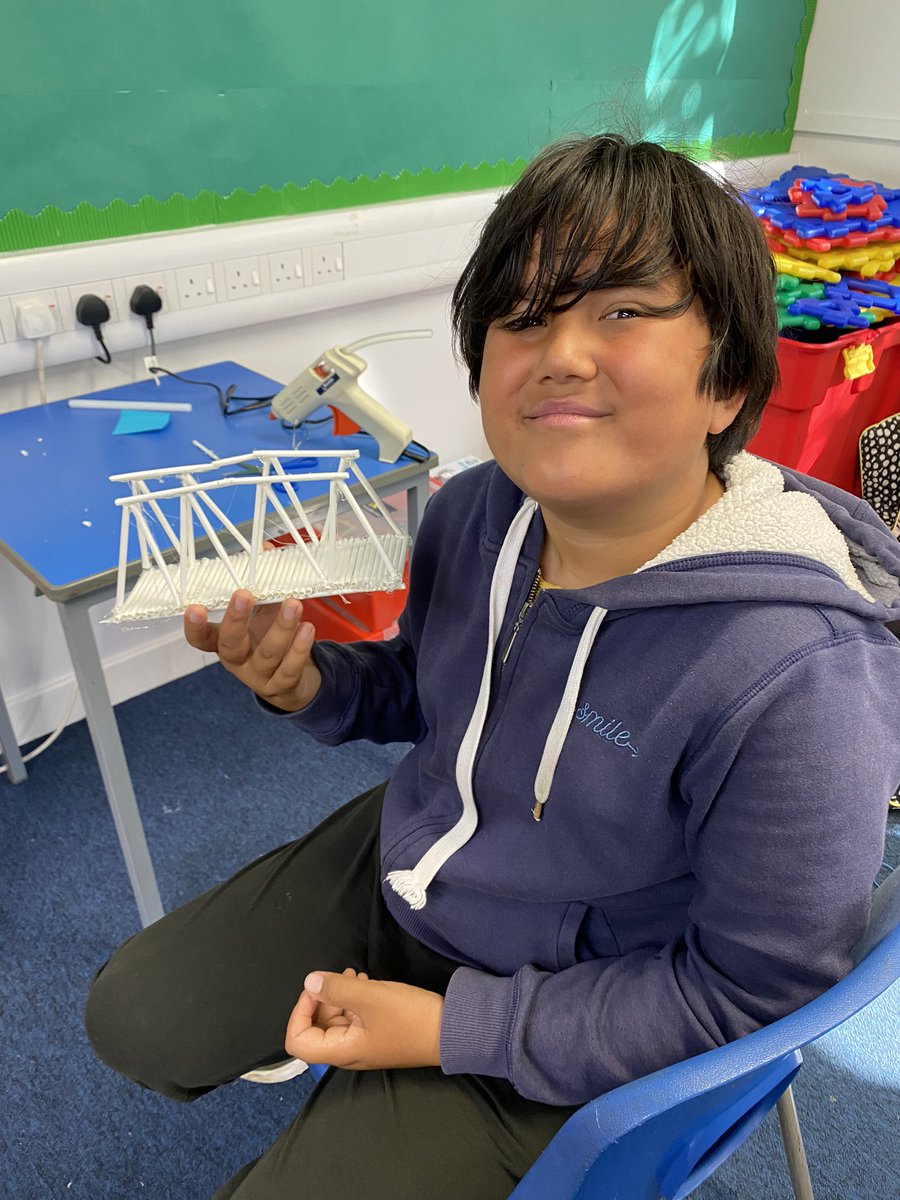 Truss bridges by Primary 7 @dedridgeps. Lots of measuring, cutting and angle work going on here. <a href="/MissMcClure3/">Miss McClure</a> <a href="/WL_STEM/">West Lothian STEM</a>