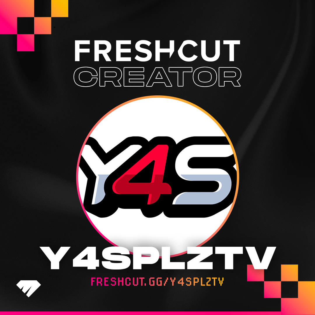 y4splz's tweet photo. Happy to announce I am now a partnered creator over at @freshcut ! Go check out my clips from my streams and see what else amazing things this team is putting together! https://t.co/Lin2kPuY2U https://t.co/wPPQvaqA7K
