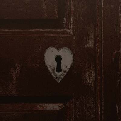 ― close the door, love.
