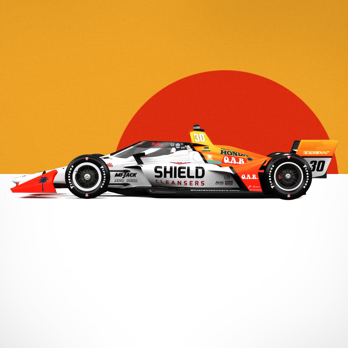 SMIdigital's tweet photo. Look fast, drive fast. Our team designed the IndyCar for the @DigitalAllyInc, Christian Luundgard, and @RLLracing team. The IndyCar’s design was an exclusive collaboration with @ofarevolution. The car cruised to a Top-10 finish turning heads with both performance and appearance. https://t.co/dbAKv8h2F2