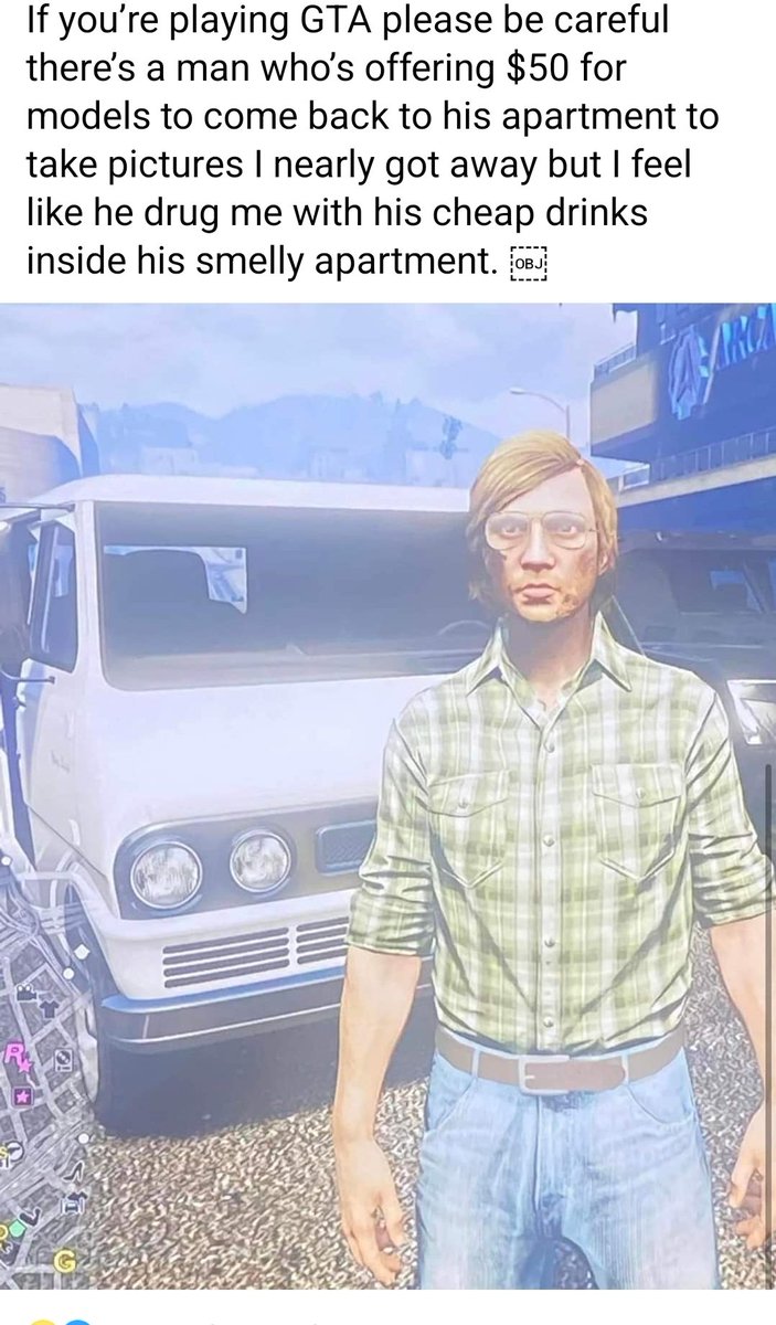 Doubleofficial3's tweet photo. #jefferydahmer #gta #gta5 #gaming https://t.co/OlXtacLfne