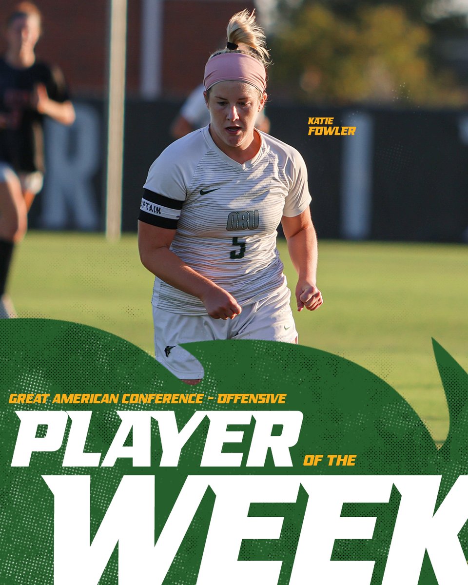 𝚃𝚠𝚒𝚌𝚎 𝚒𝚜 𝚗𝚒𝚌𝚎

Congrats to <a href="/katiehartfowler/">Katie Hart Fowler</a> for her 2nd GAC Offensive Player of the Week award! #OnToVictory 

📰 bit.ly/3EkRian