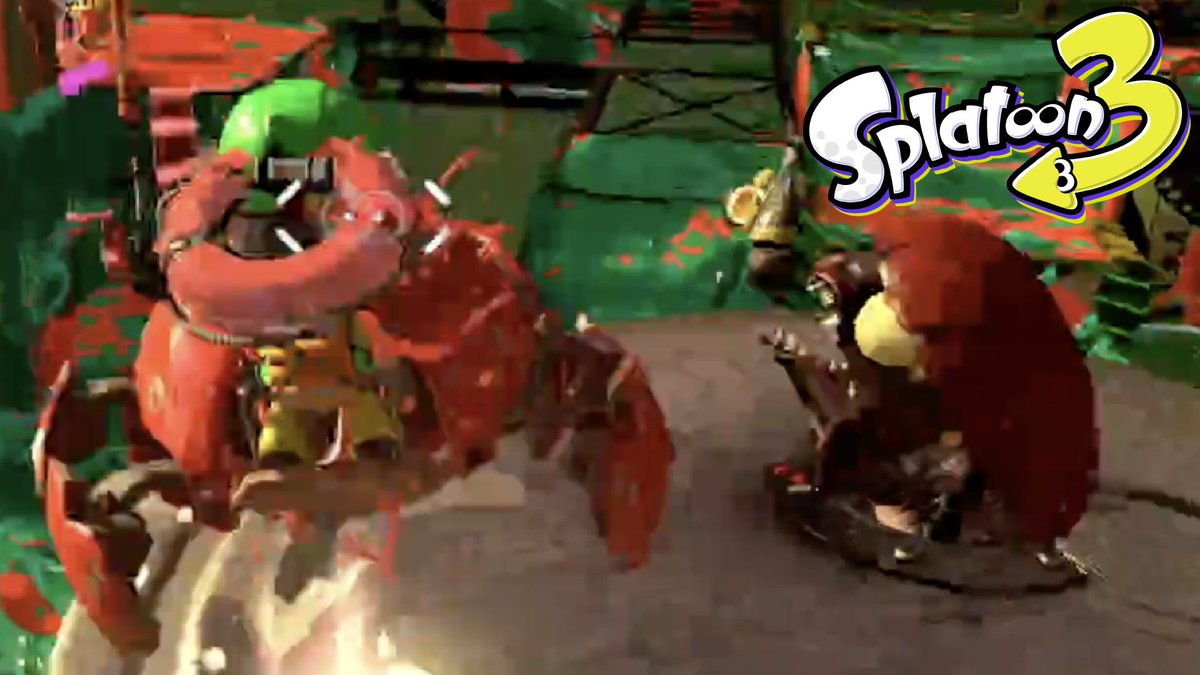 SplatDroid's tweet photo. NEW VIDEO out NOW! Go check it out!

Video: "Crab Tank ON TOP OF Slamin Lid" https://t.co/GhT37qEVYi

#Splatoon #Nintendo #NintendoSwitch #Splatoon3News #Splatoon3Direct #YouTubers #YouTuber #YouTube #youtubechannel #youtubevideo #SPLATOON3 #salmonrun #clips https://t.co/mstyGJGgec