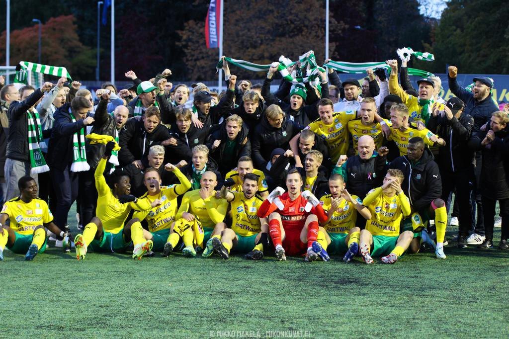 We made it! Promotion to Veikkausliiga. So proud of this team💪 💚<a href="/KTPKotka/">KTP</a>