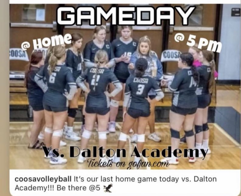 Come support our tonight!