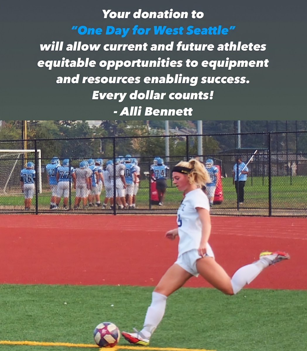 Student Stories: Alli Bennett
“One Day for West Seattle”
Friday, October 7th
Donation link in Bio! 😼🐾
#WestSeattle #GoWildcats #BleedBlue #noplacelikewestseattle <a href="/westseattleblog/">West Seattle Blog</a> <a href="/WSSportsBlog/">Westside Sports Blog</a>