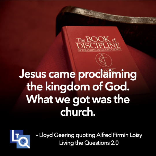 "Jesus came proclaiming the Kingdom of God. What we got was the church" #wompwomp #sadtrombone #notwhatihadinmind #UMC #exvangelical #doover #rmnetwork #ltq #uminsight