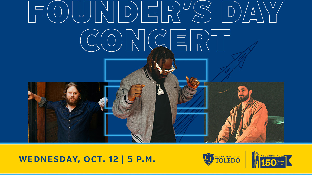 Just over a week until Founder's Day and the Celebration of our sesquicentennial on Oct. 12. 

Check the link for a number of events including a concert featuring Grammy-winning rapper T-Pain as the headliner  🔗 myut.link/150-events