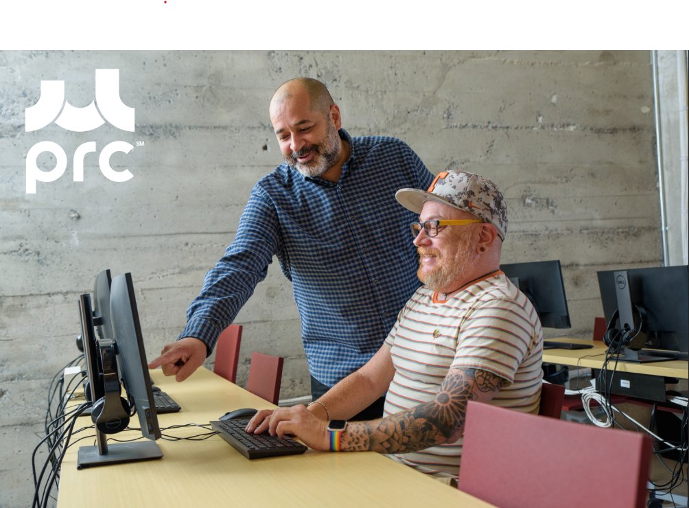 PRC_sf's tweet photo. Oct. 3 - 7 is Digital Inclusion Week.
PRC is turning our moment into movement by providing computer training, and skills assessment activities.  
For more information about PRC's Drop-In Computer labs, visit:
https://t.co/f7uSPRJFiE
#prcmovesfwd 
#digitalequityNOW 
#DIW2022 https://t.co/k8ziYY9xtG