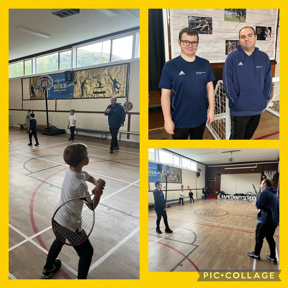 ActiveClacks's tweet photo. | SCHOOL CLUBS |
Thanks to our amazing volunteer coaches Gavin and Adam @AlvaPSandELC loved their tennis session tonight as part of our multi sports club ๐พ ๐คฉ๐พ @sportscotland @ClacksEducation #developmentcoaches #thefuture https://t.co/K5V2YFcjNf