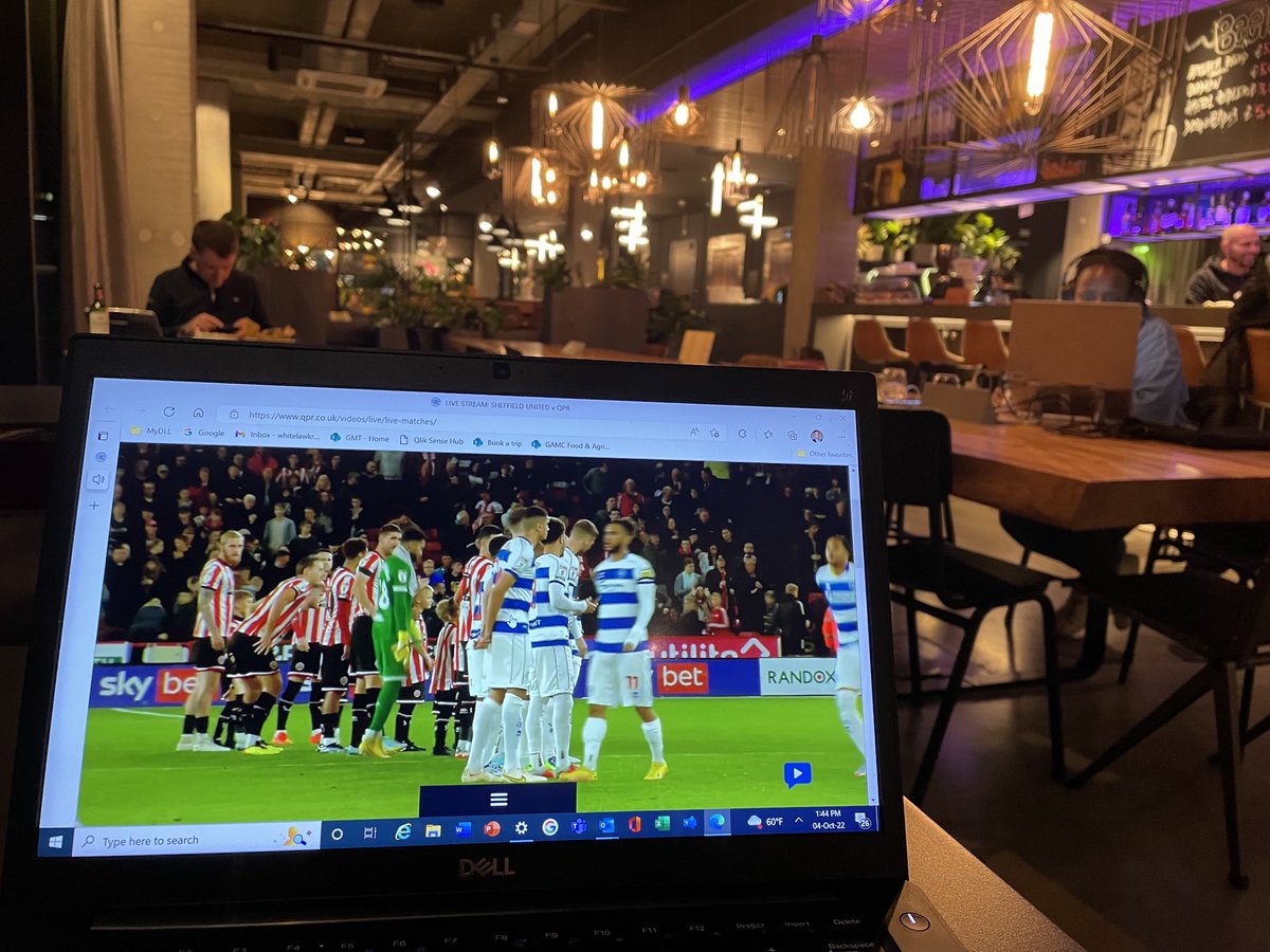 ⁦<a href="/QPR/">QPR FC</a>⁩ watching tonight at a hotel in Utrecht, Netherlands.  U R’ss