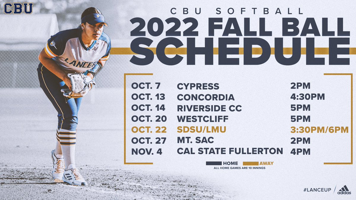 💥FALL BALL💥

Softball is a year-round sport in SoCal!

#LanceUp⚔️