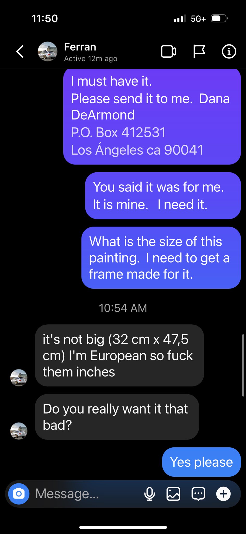 Dana DeArmond theinternetsgirlfriend on Twitter: “So it’s like 12”x18