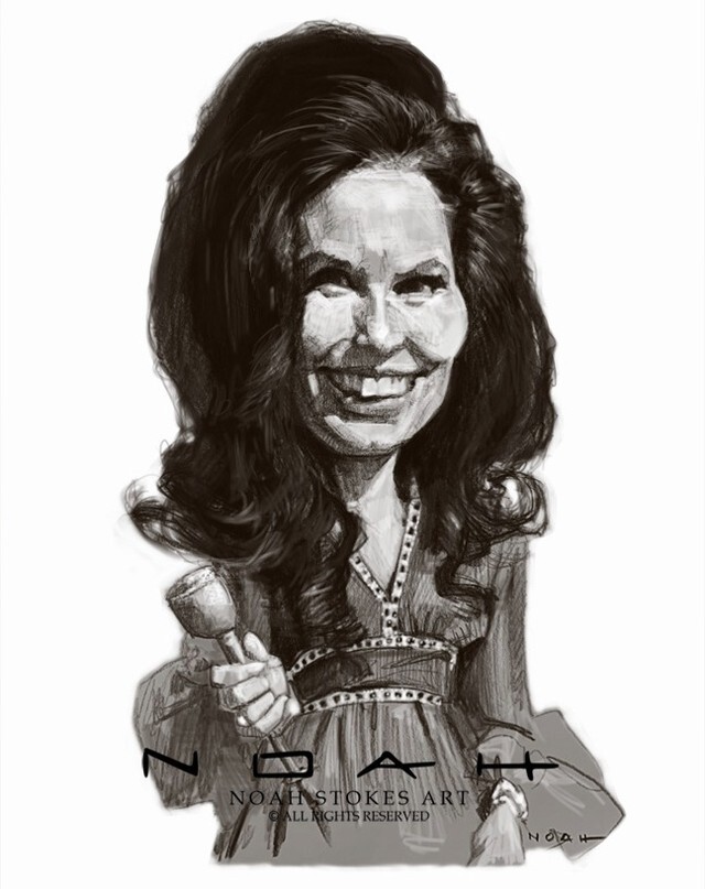noahstokesart's tweet photo. Coal Miner's Daughter RIP - Loretta Lynn. One of the all-time greats and certainly one of my favorites. #coalminersdaughter #lorettalynn #countrymusic #dontcomehomedrinkin #firstcity #grandoleopry https://t.co/yCuxv49HzG https://t.co/niR2NacMuy
