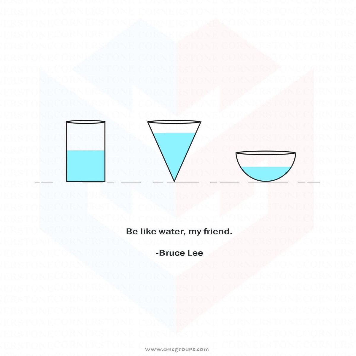GroupsCmc's tweet photo. Be like water because it can easily adapt to its surroundings.

#success #tuesdayvibe #attitude #mindset #Dreamspace #goal #motivation #dailyreminder #selfcare #achieve #cornerstone #cmcgroups #elevate https://t.co/5EhZjlyiwd