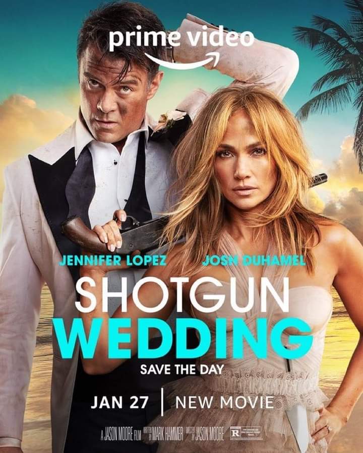 PrtalSeries's tweet photo. Josh Duhamel e Jennifer Lopez no cartaz de ‘Shotgun Wedding’, nova comédia da Amazon Prime Video. Estreia em 27 de Janeiro. #ShotgunWeddingMovie https://t.co/RrUYMzzk9N