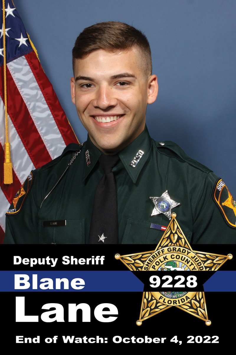 Our hearts are broken today. Deputy Lane was a wonderful deputy who died doing what he loved. Please keep his family and our agency in your prayers.

Here's our news release: tinyurl.com/mrhchxz7