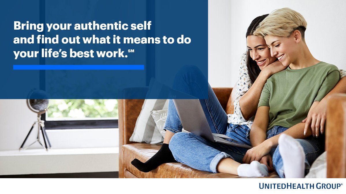 Our partner, @UnitedHealthGrp, is dedicated to cultivating an inclusive workplace where we celebrate the unique perspectives you bring. Take on a rewarding career with a team that values your authentic self. Learn more about their inclusive culture here: uhg.hr/DEIUHG