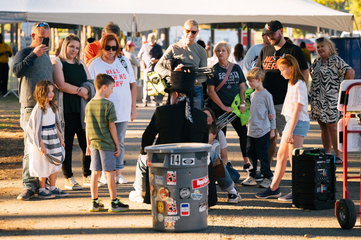 A very special thank you to @stevetrashrocks who joined us again this year. Who caught one of his magic shows on the way in?