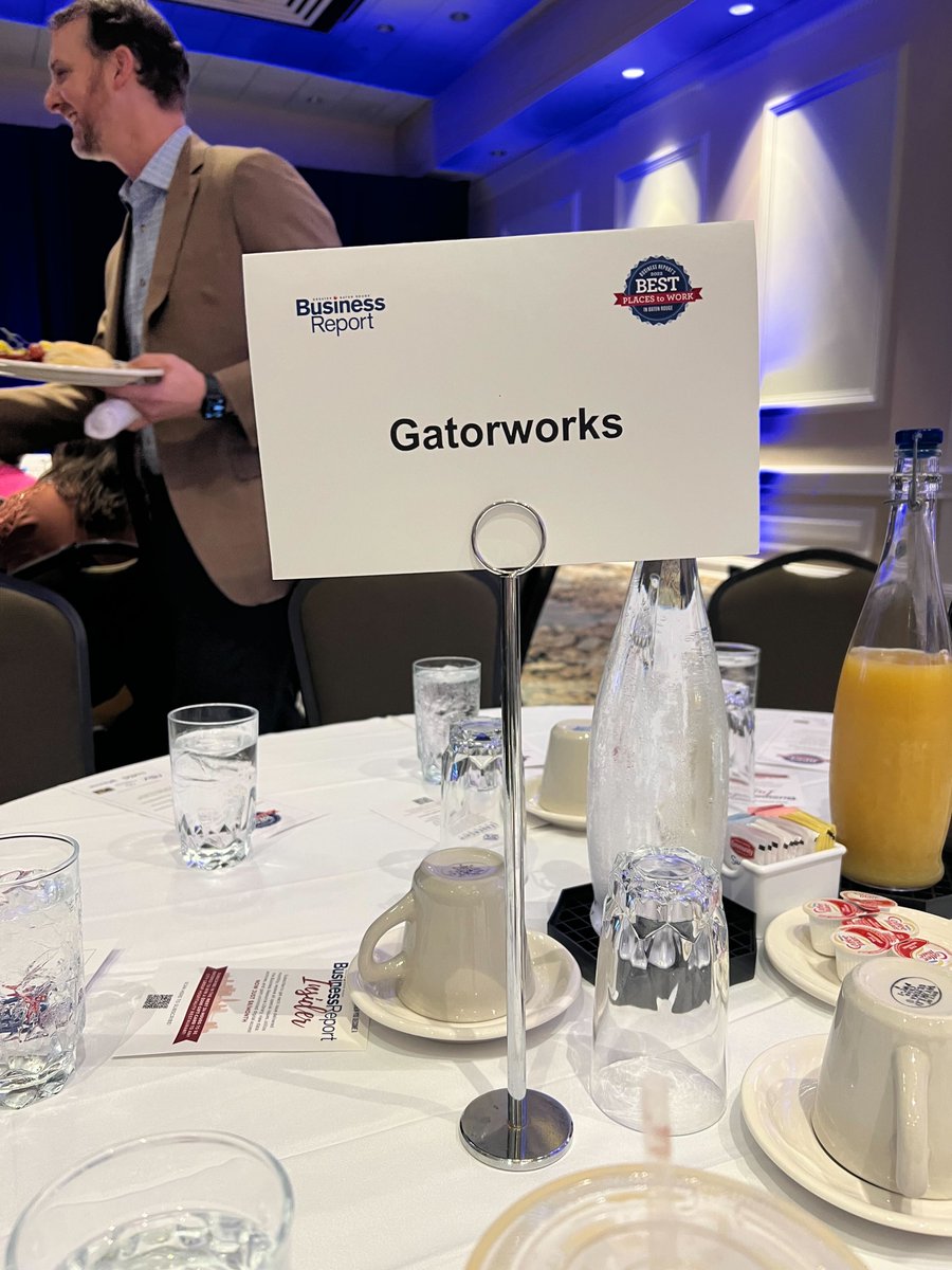 gatorworks's tweet photo. We did it ๐ผ๐๐ผ๐๐!!
Gatorworks has been voted as Baton Rouge's Top Places to Work by @brbizreport!
#gatorworks #bestplacestowork #marketingagency https://t.co/DHSRWOYo0V