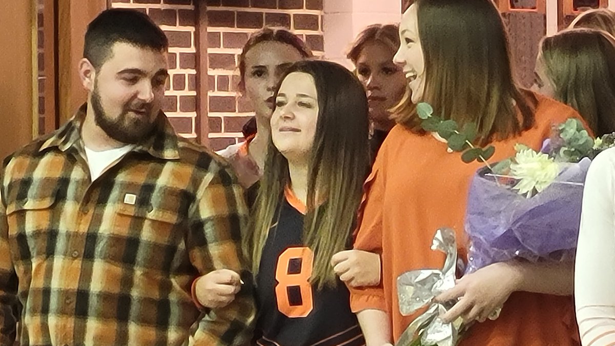LatrobeHighPost's tweet photo. Filled with love at senior night festivities in the house at Greater Latrobe. Great memories, great play, Greater Latrobe! #GL #FaithinFuture https://t.co/DxKqaTIlgw