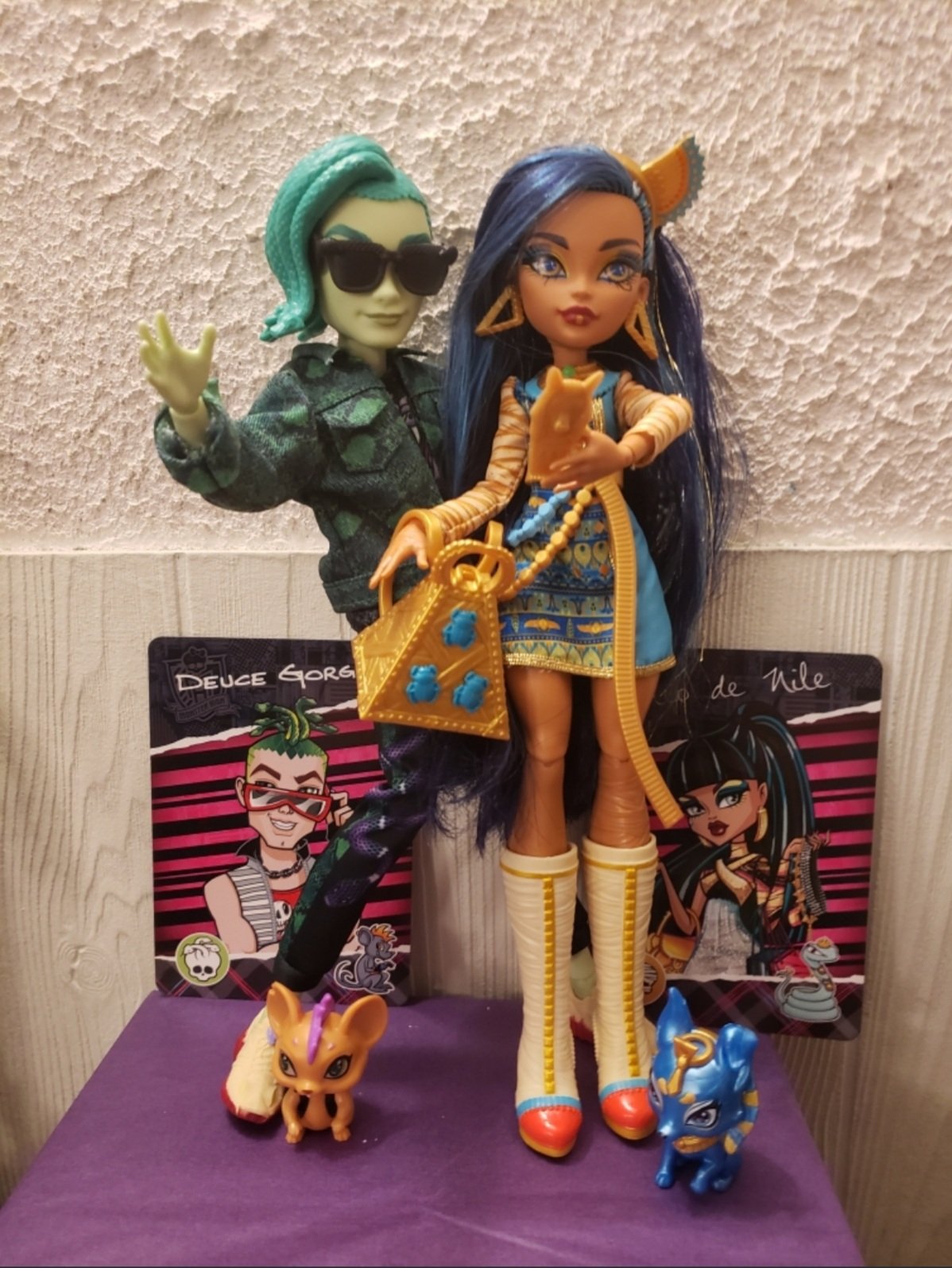 Monster High Deuce Gorgon Doll, Monster High 2022 G3 Doll 