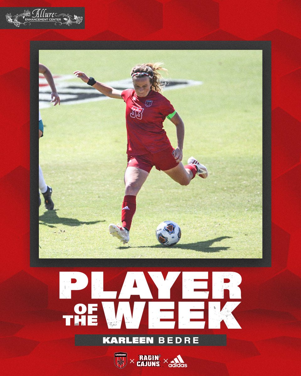 A career-high two assists earns weekly honors for the Captain 

#GeauxCajuns ⚜️ | <a href="/allureenhance/">Allure Enhancement</a>