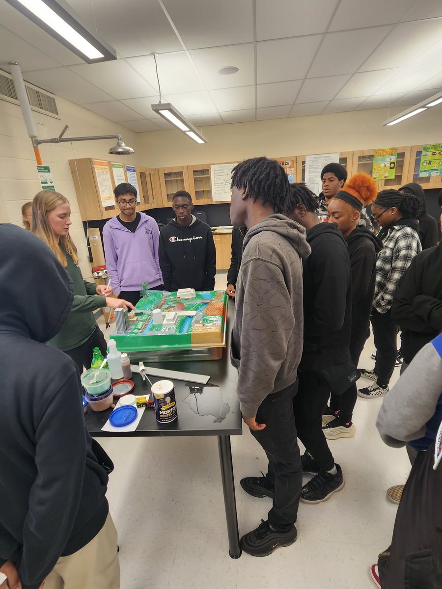 What an awesome day visiting our Math and Science classes at OHS today and seeing our students engaged. #goodtogreat