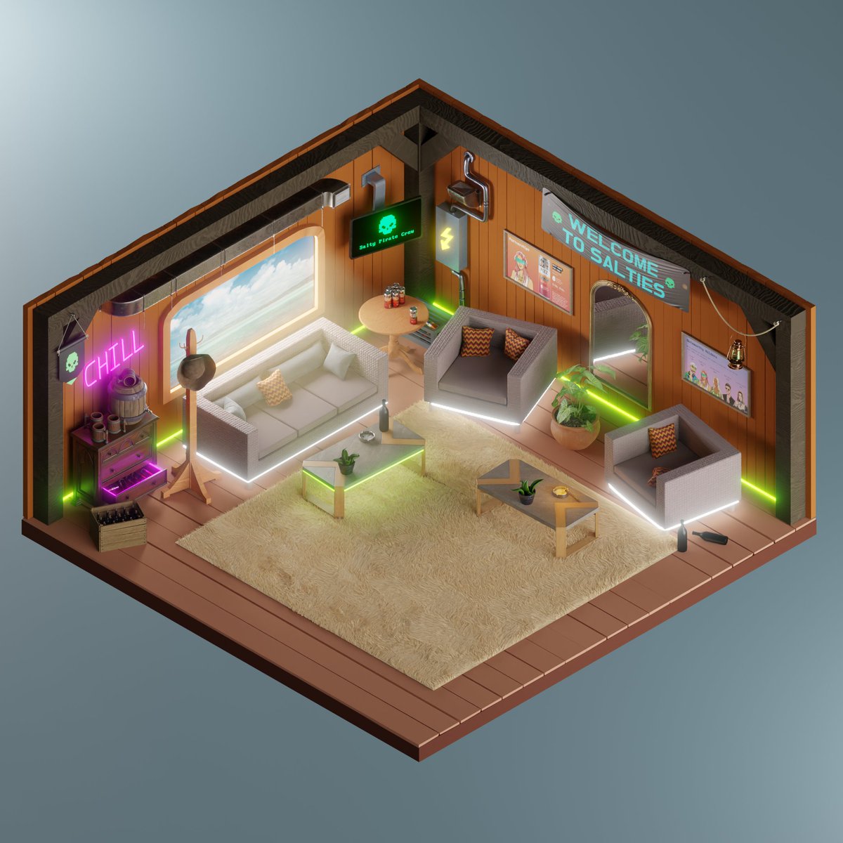 Raffle for our free Chapter 3 pass is live on Premint
premint.xyz/spc-cabins/

👉 Access to chapter 3
👉 Free resource claim in-game
👉 Chance to win an SPC pet NFT