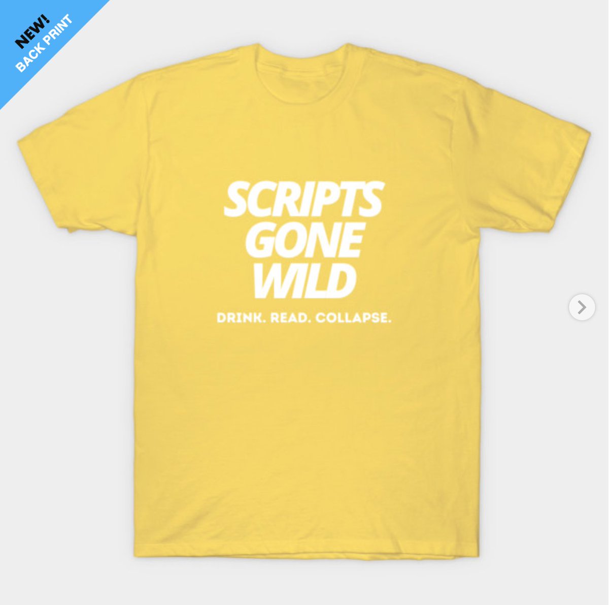 scriptsgonewild's tweet image. We've got kick-ass new Scripts Gone Wild shirts for those who feel compelled. Buy us. Wear us. Spread the good word!
BUY NOW: teepublic.com/t-shirt/124283…
