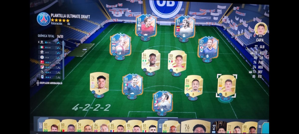 Draft 5 Héroes #fifa23