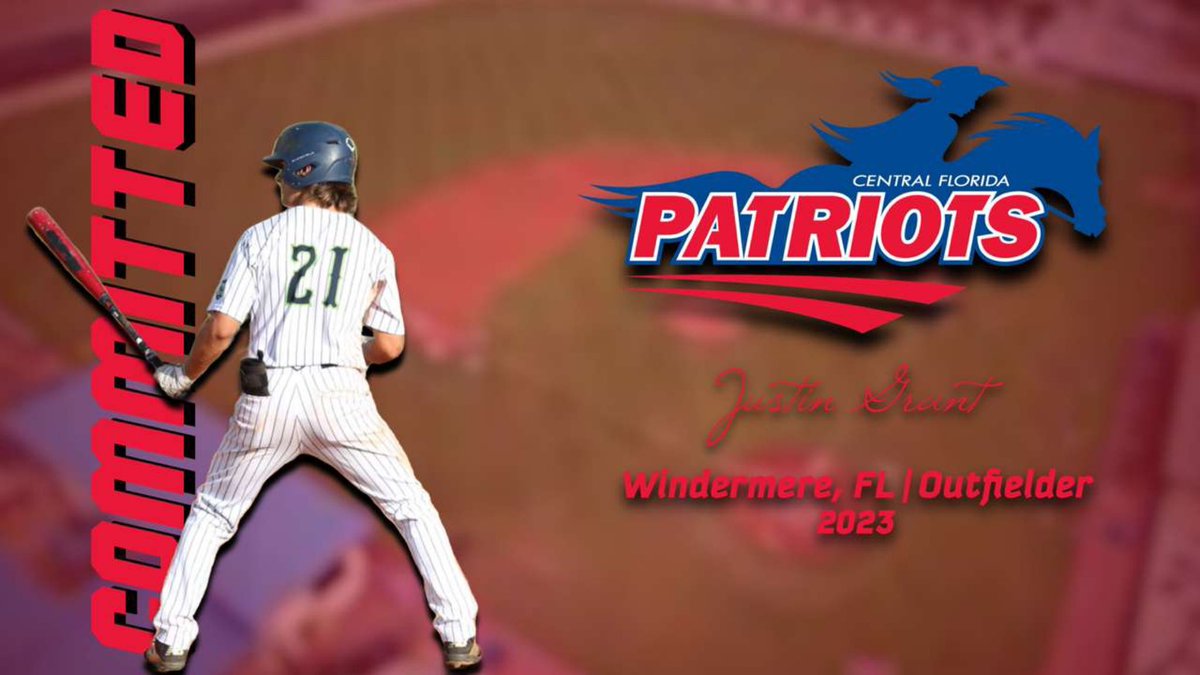 I am beyond blessed and excited to further my academic and athletic career to College of Central Florida! I would like to thank God first, my parents, coaches and everyone who has supported me on this long journey. #GoPats <a href="/PowerBSB/">Power Baseball</a> <a href="/GoCFBaseball/">Marty Smith</a>