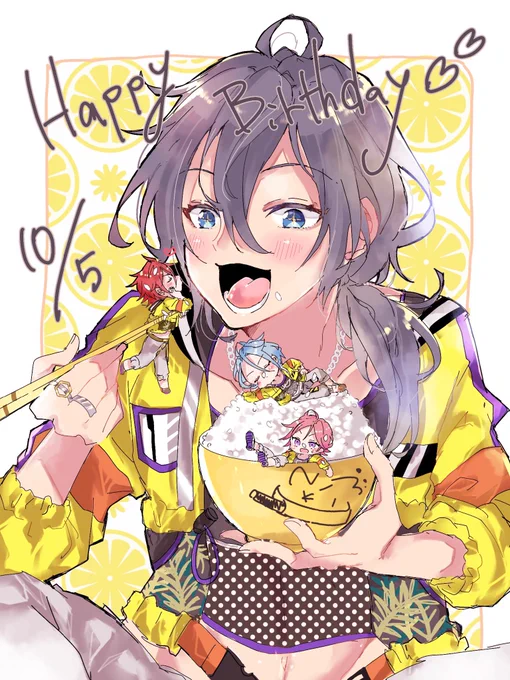 ニキおたおめだ〜!!過去絵で失礼 