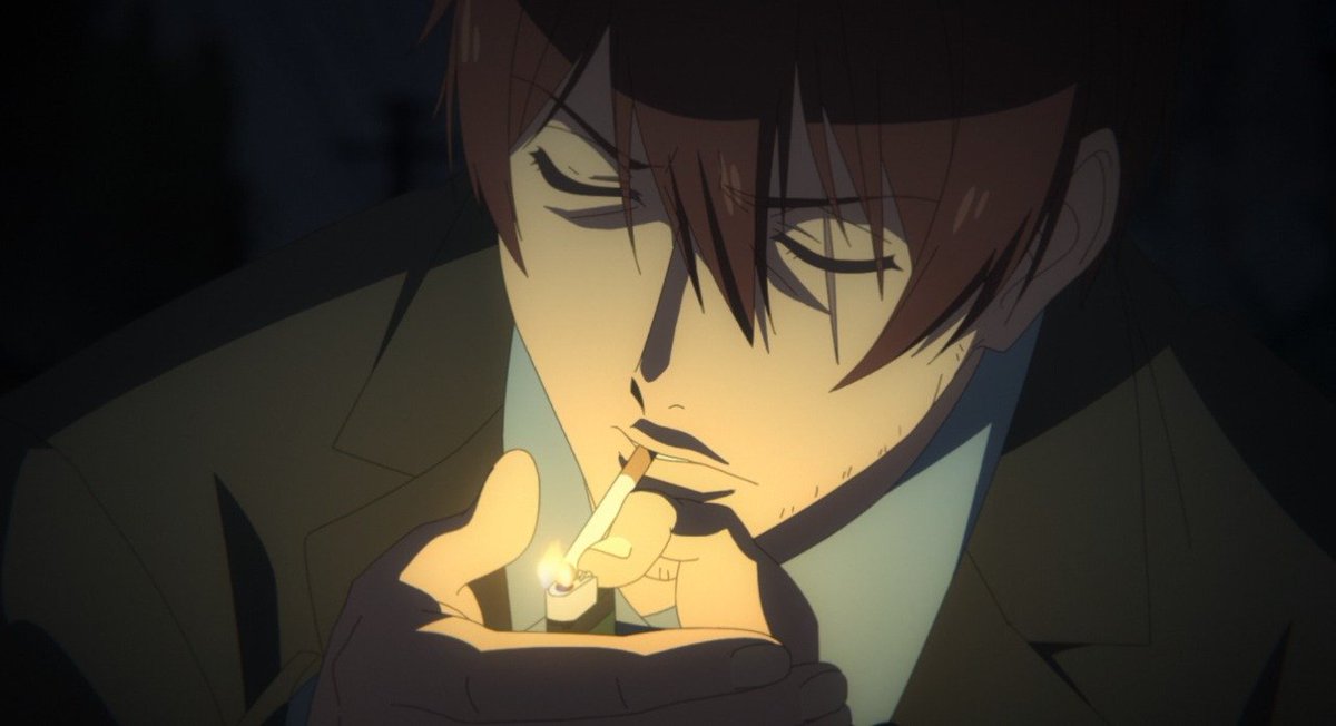 AniTrendz's tweet image. A person smoking always makes the best entrances in anime

Anime: Shinobi no Ittoki