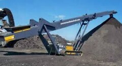 Kenkikan's tweet image. トラックスタック製コンベア6536T❗️
原料や製品の乗り継ぎや高積みに最適です☝️🤠
#TESAB
#Trackstack 
#コンベア
#建機館
#環境リサイクル機械
#企業公式秋のフォロー祭