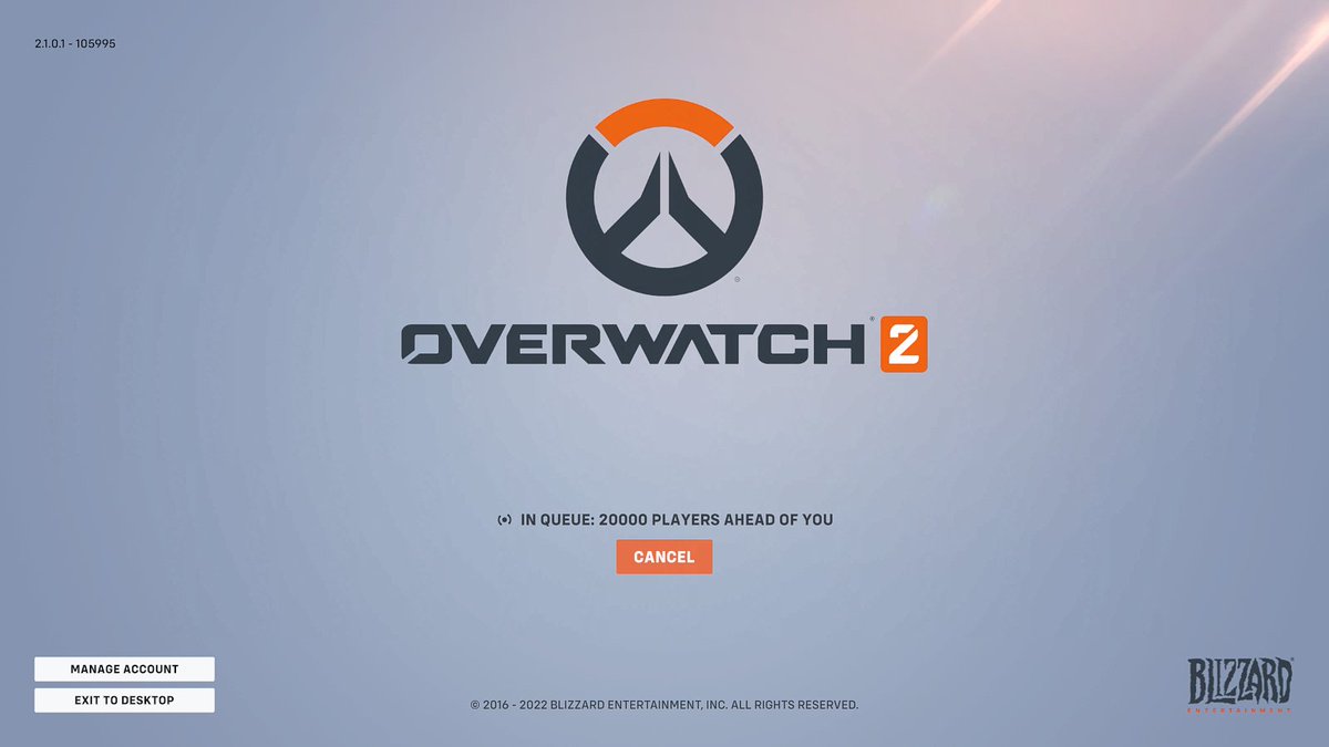 matter_void's tweet image. At least in Overwatch I could play every 30 minutes after queueing 😂😂😂